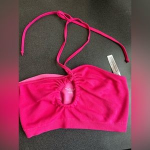 Urban Outfitters Seamless Convertible Halter Bra Top